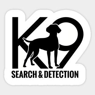 K-9 German Shorthaired Pointer Sticker